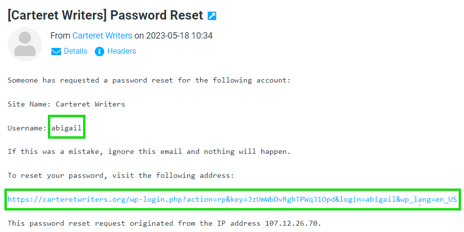 Check Email